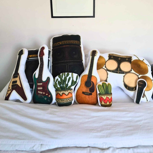 Soundscape | Drum Kit Cushion + Sticks Keyring - 70 cm