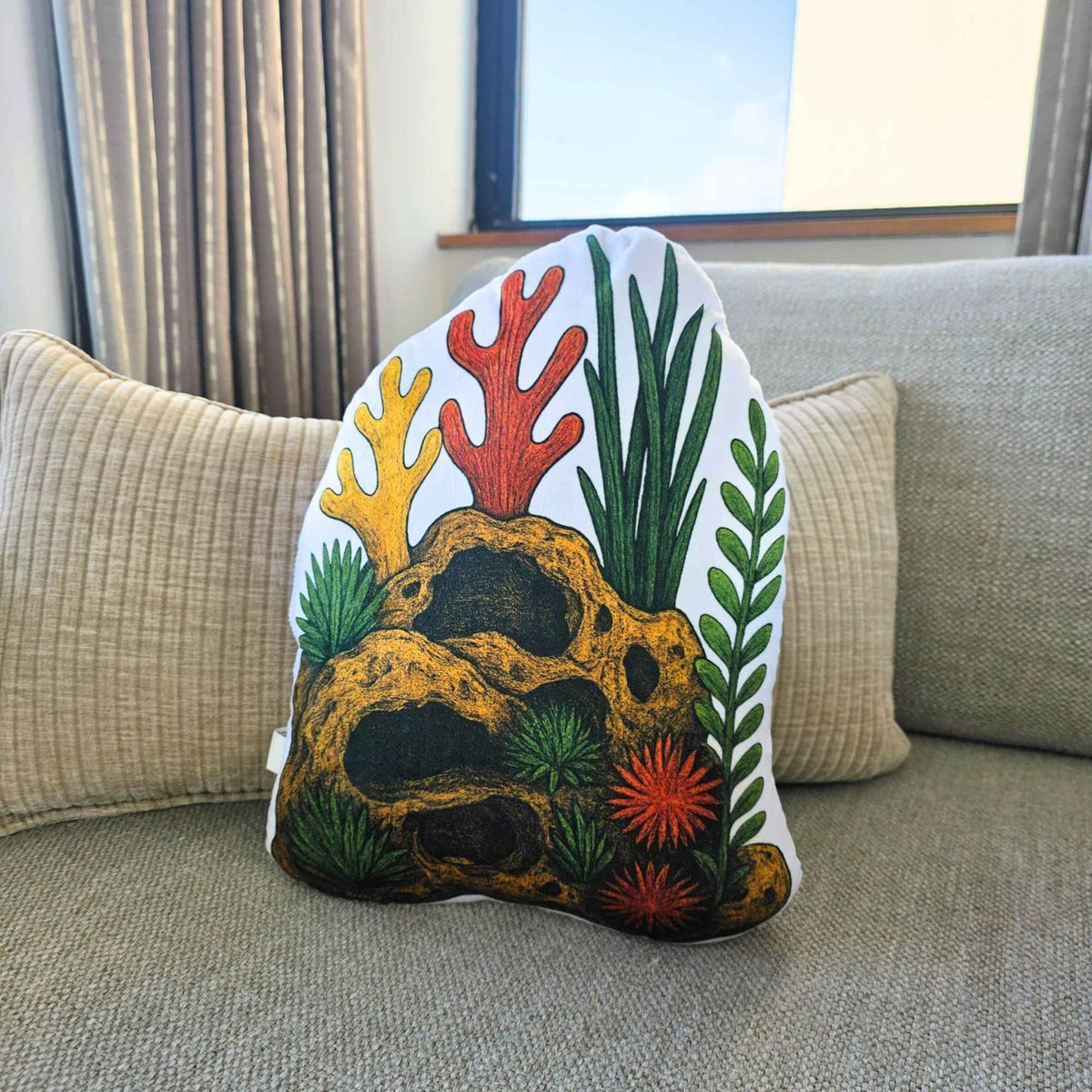 Aquascape Cushion - Coral Caves 35cm