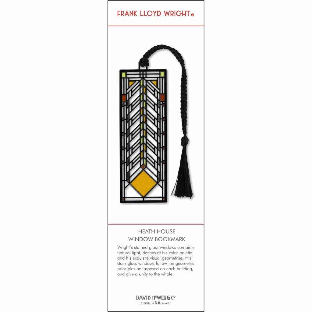 Frank Lloyd Wright | Heath House | Metal Bookmark