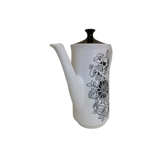 Vintage | Tall Coffee Pot - Manitou by Grindley - Staffordshire England - FAWNE
