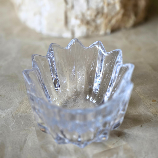 Vintage | Fleur Crystal Bowl | Orrefors Collection
