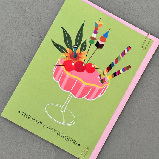 Happy Day Cocktail Party | Foiled FSC Birthday Card