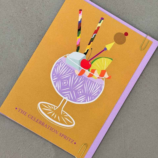 Celebration Spritz Cocktail Party | Foiled FSC Congratulations Card