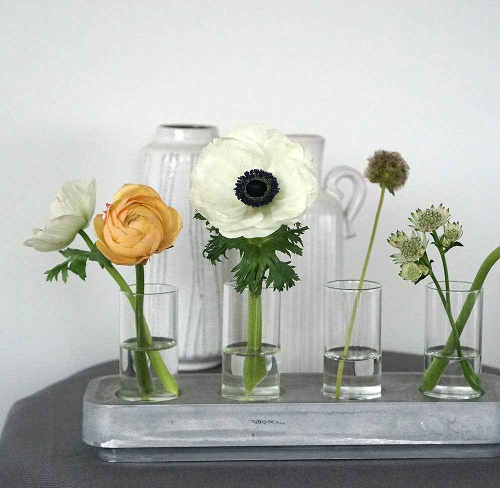Mini Glass Bud Vases – 2 Pack – Stumpastaken