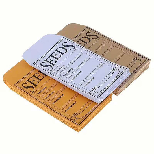Seed Diary - 25 Double Sided Sleeves - 30 Seed Packs Included