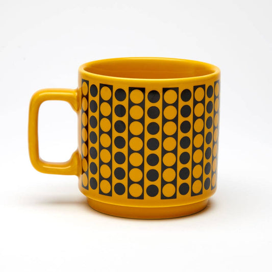 Hornsea - Mug - Circles - Yellow