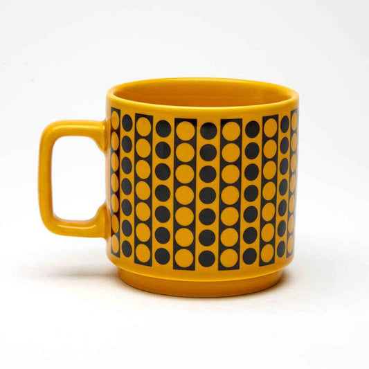 Magpie x Hornsea Circles Mug - Yellow