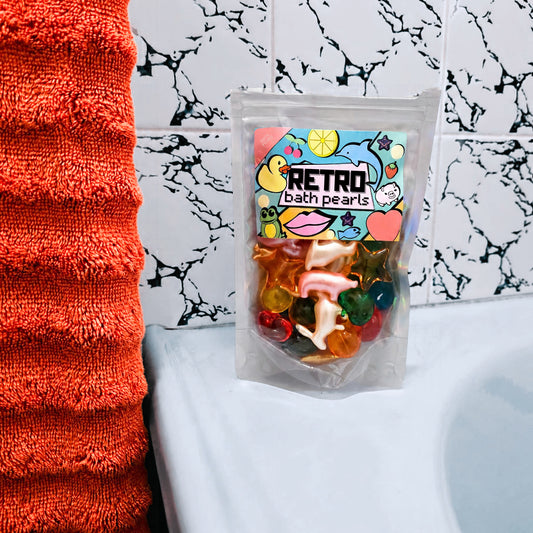 90s Throwback Retro Bath Oil Pearls, 30 Pack