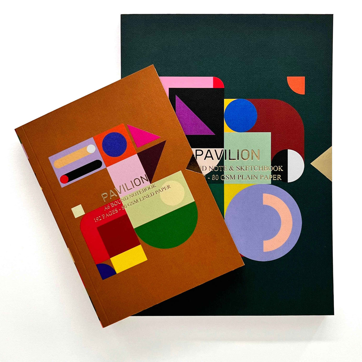 The System | Embossed Foiled | A6 Buckram Notebook
