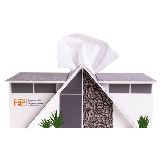 Swiss Miss House - Mid-Century Modern Tissue Box Cover