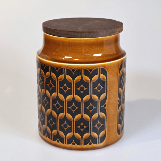 Vintage Hornsea | Heirloom Medium Storage Canister - Autumn Brown