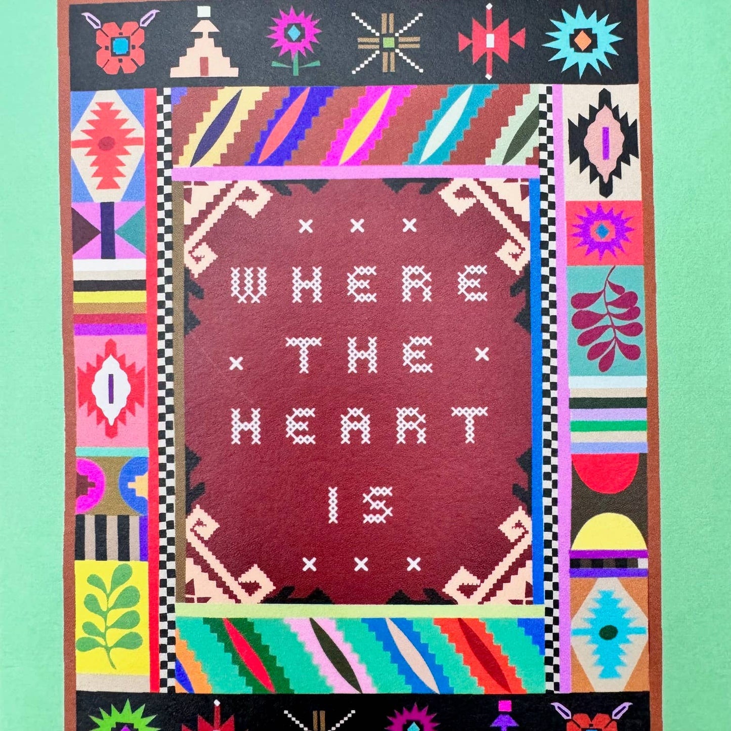 Decorative Rug | Foiled FSC Housewarming Card