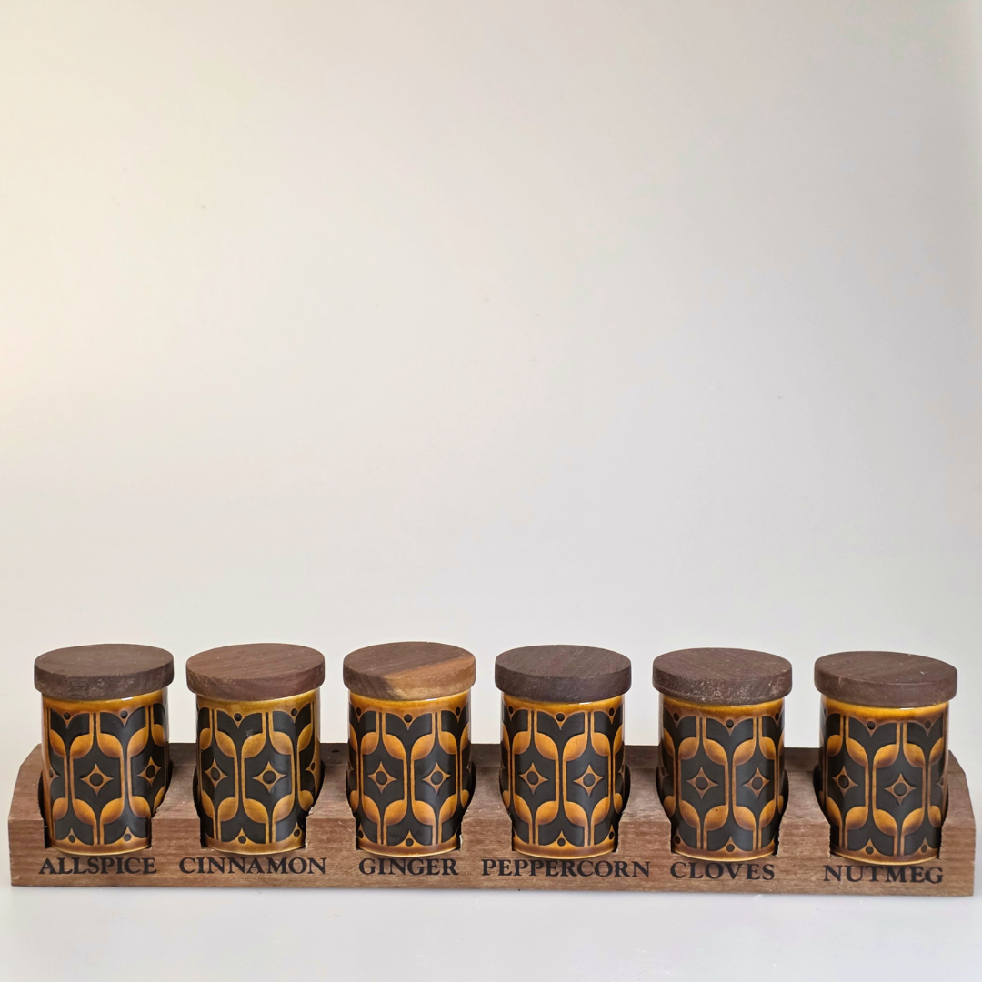 Vintage Hornsea | Spice Rack - Heirloom - Autumn Brown
