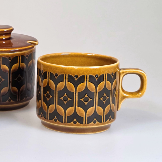 Vintage Hornsea | Heirloom Set of 2 Mugs - Autumn Brown
