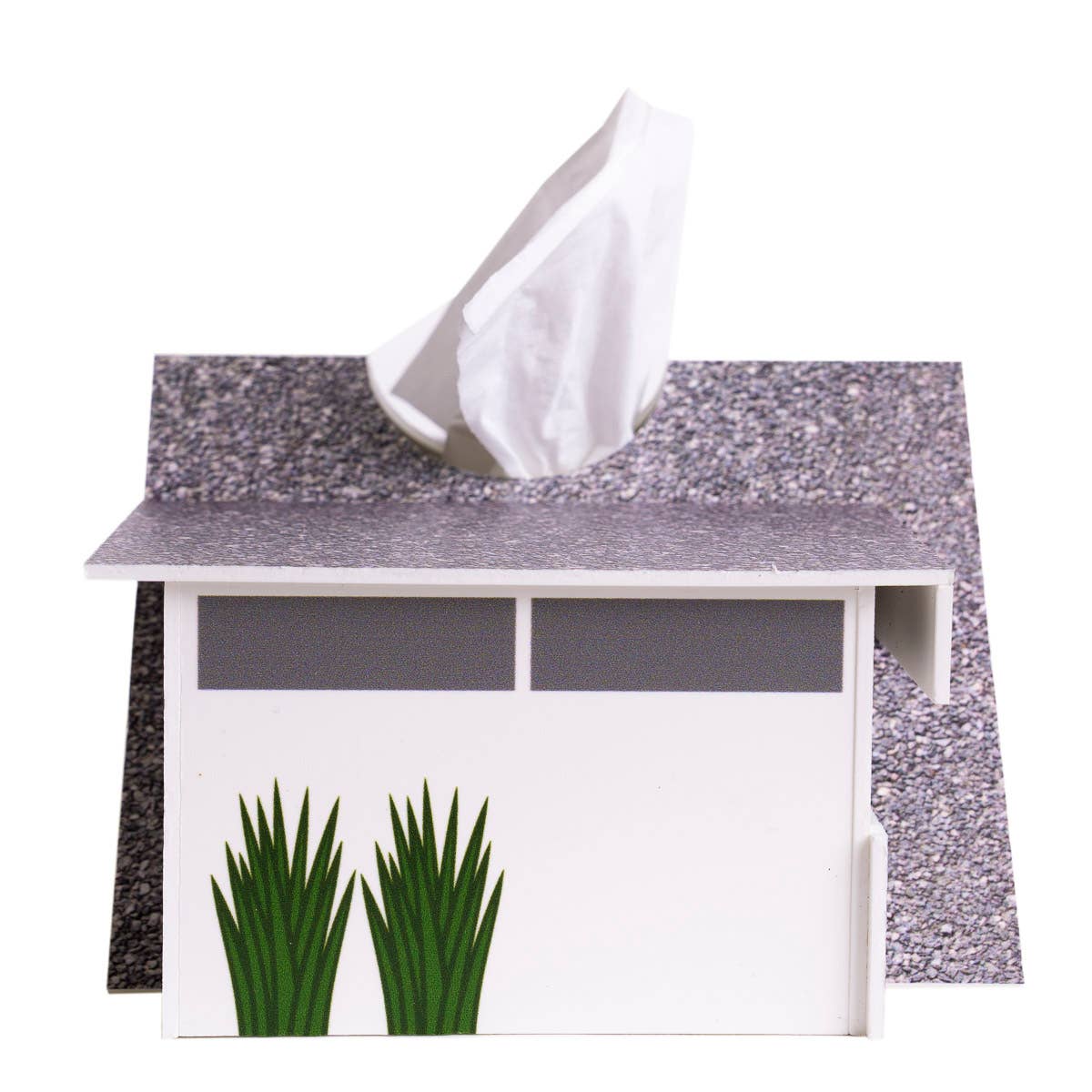 Swiss Miss House - Mid-Century Modern Tissue Box Cover