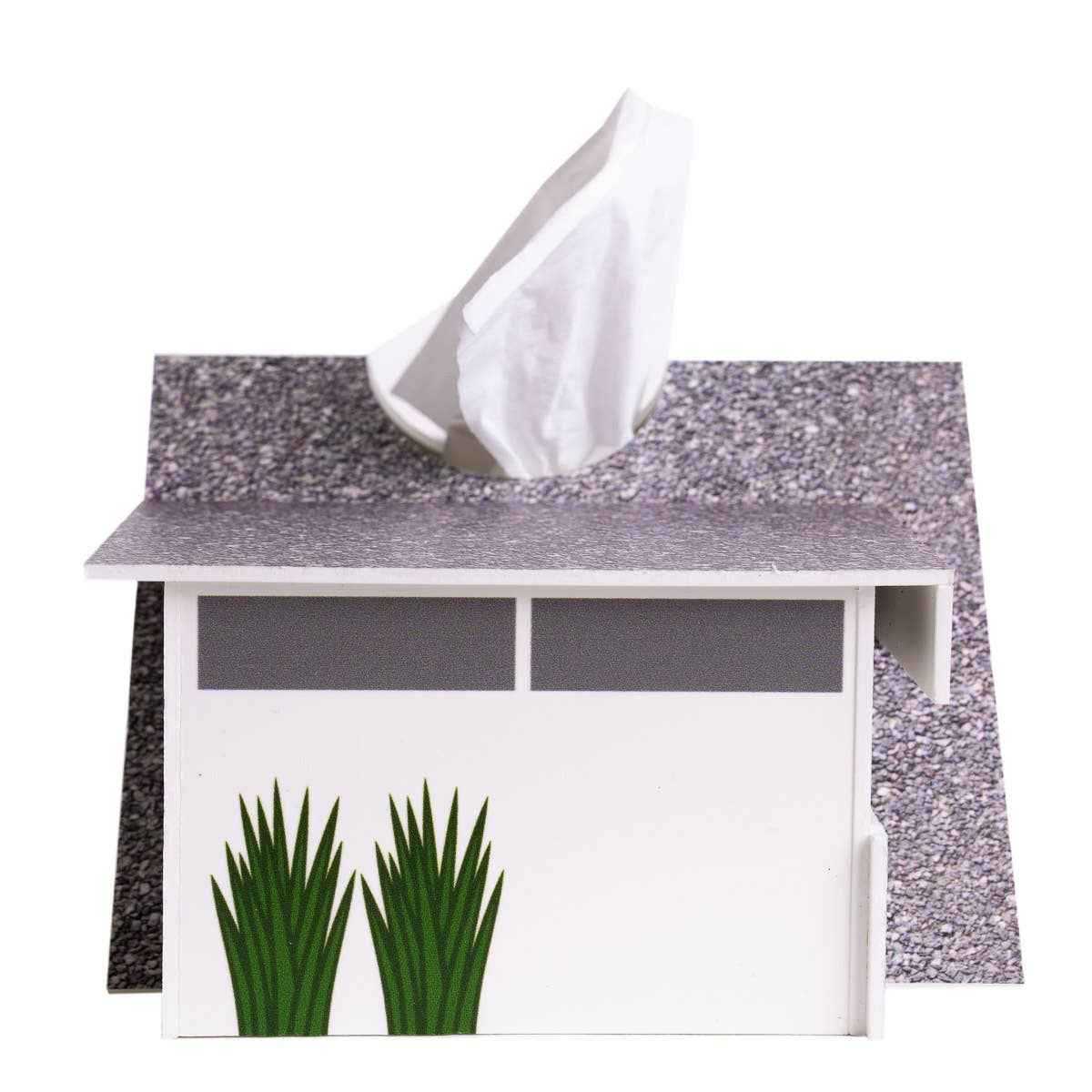 Swiss Miss House - Mid-Century Modern Tissue Box Cover