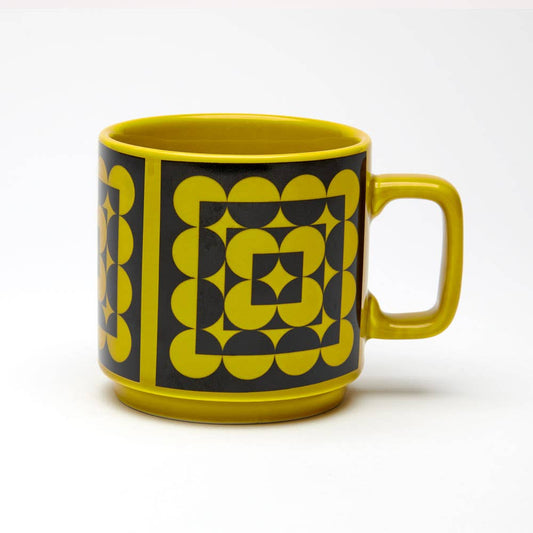Hornsea - Mug - Squarcles - Chartreuse - FAWNE