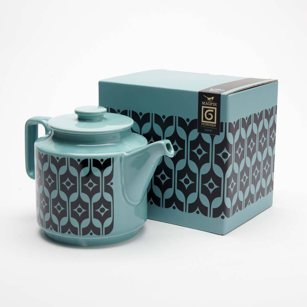 Hornsea - Teapot - Heirloom - Teal Blue - 1 Litre