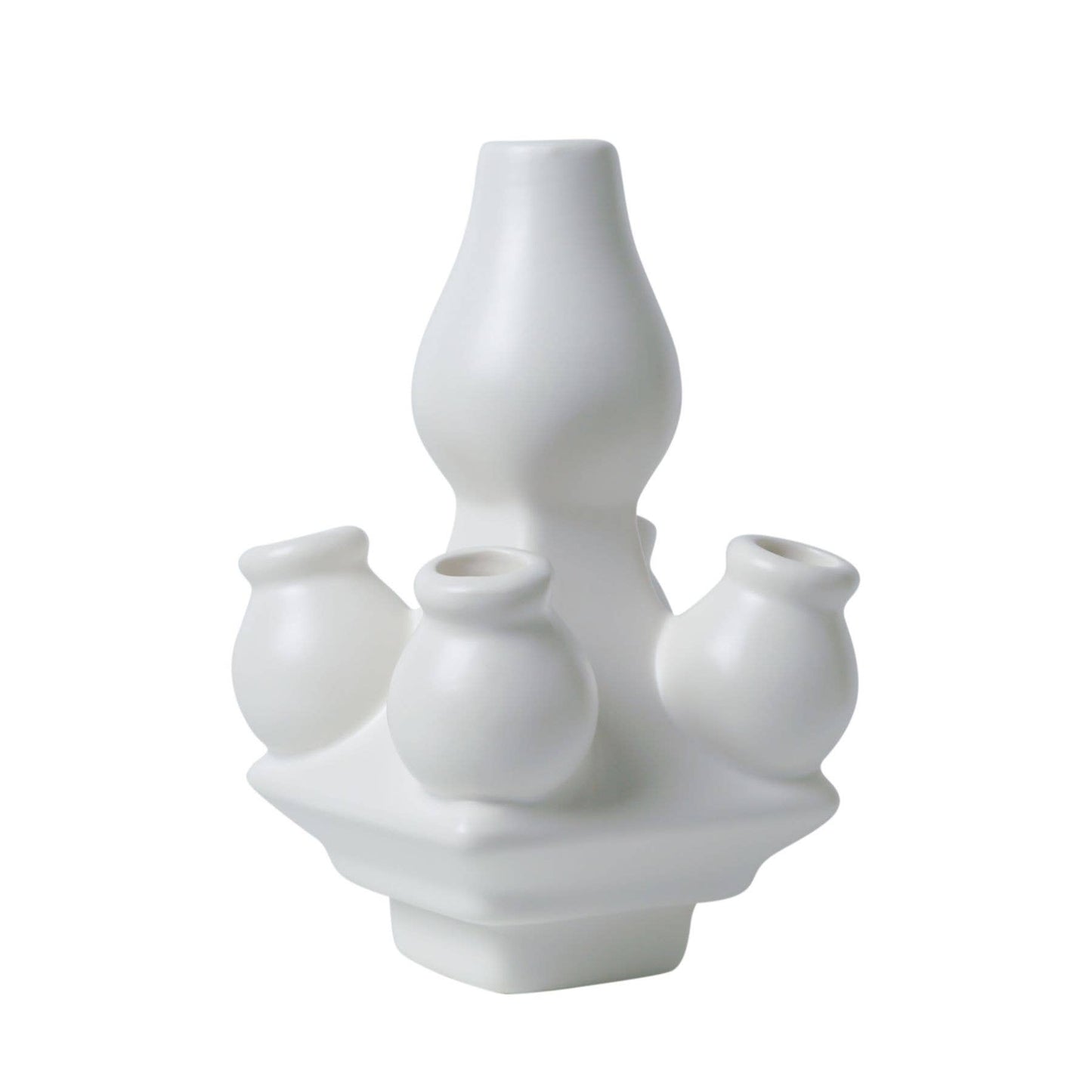 Stack Madness ✦ Build Your Own Vase ✦ Matte White Top