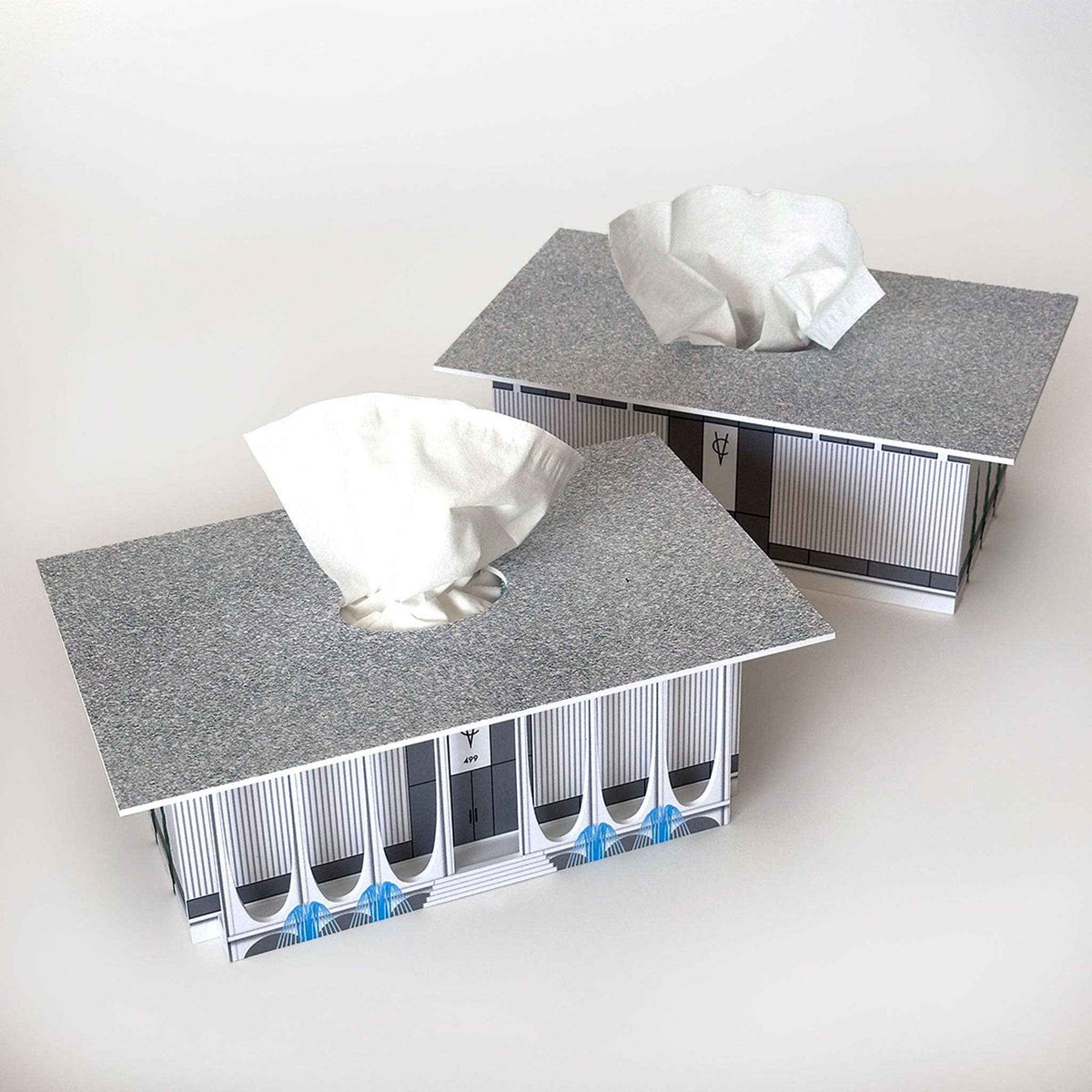 Coachella Valley Bank - Mid-Century Modern - Tissue Box Cover