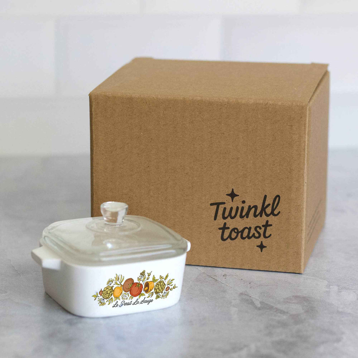 Spice of Life | Corning Ware Inspired | Resin Trinket Box