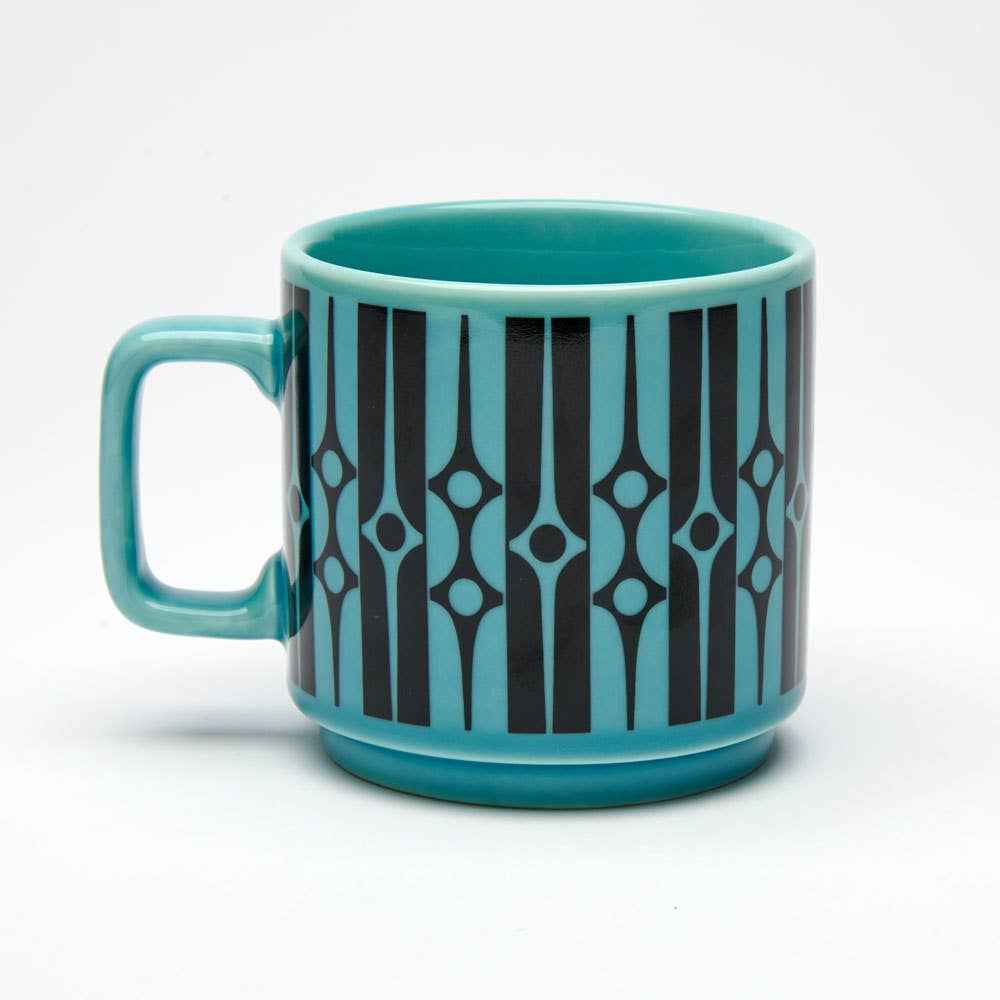 Magpie x Hornsea Geo Mug - Teal