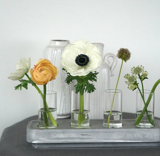 Row Candleholder – 4 Candle – Stumpastaken