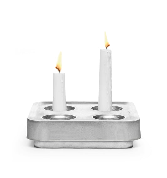 Square Candleholder – Fyran – Stumpastaken