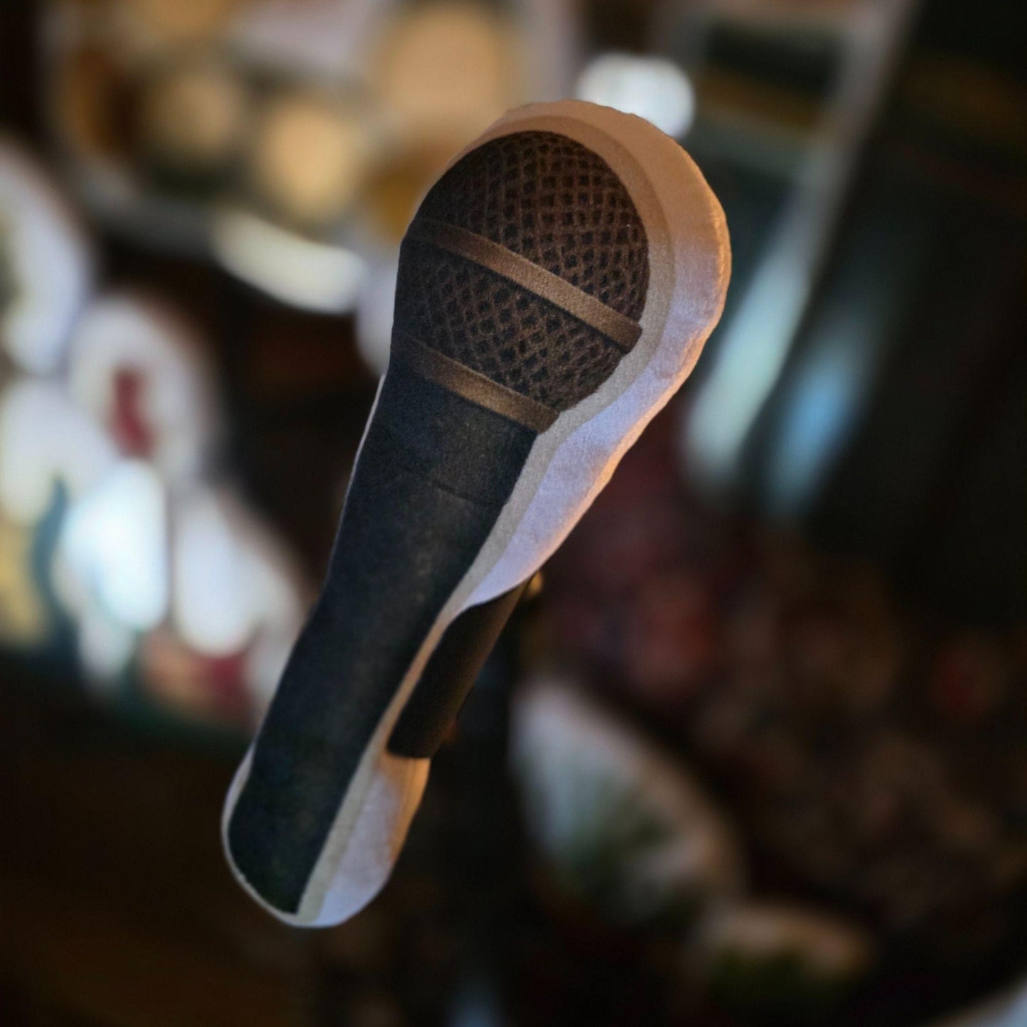 The Setlist Lead Singer Mic – Shaped Cushion – Microphone - 20 cm – | FAWNE