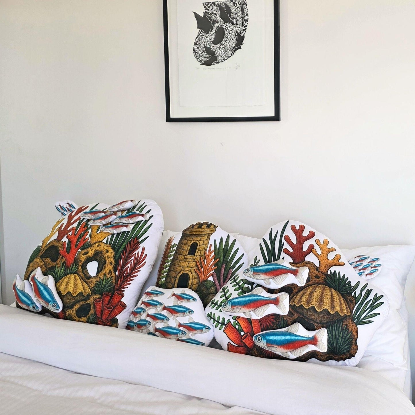 Neon Tetra Aquascape 4 Piece Set | FAWNE Limited Edition