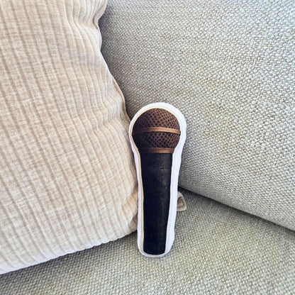 The Setlist Lead Singer Mic – Shaped Cushion – Microphone - 20 cm – | FAWNE - FAWNE