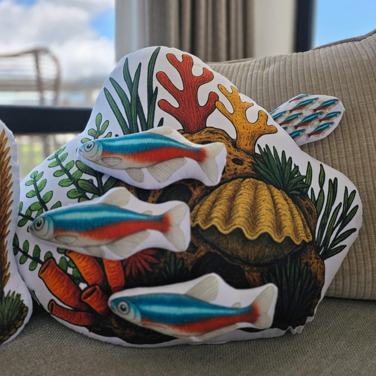 Neon Tetra Aquascape 4 Piece Set | FAWNE Limited Edition