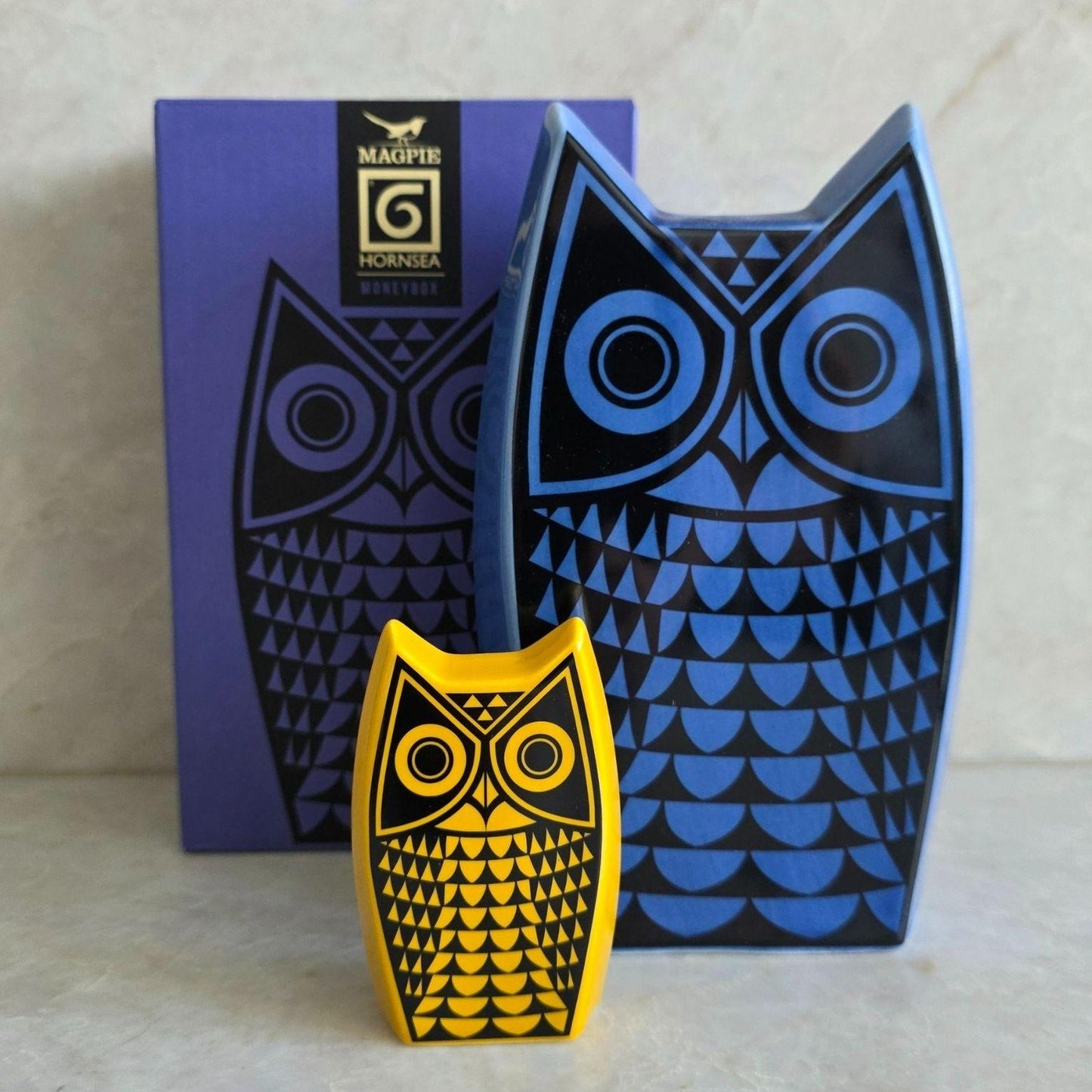 Hornsea - Mini Object - Owl - Yellow