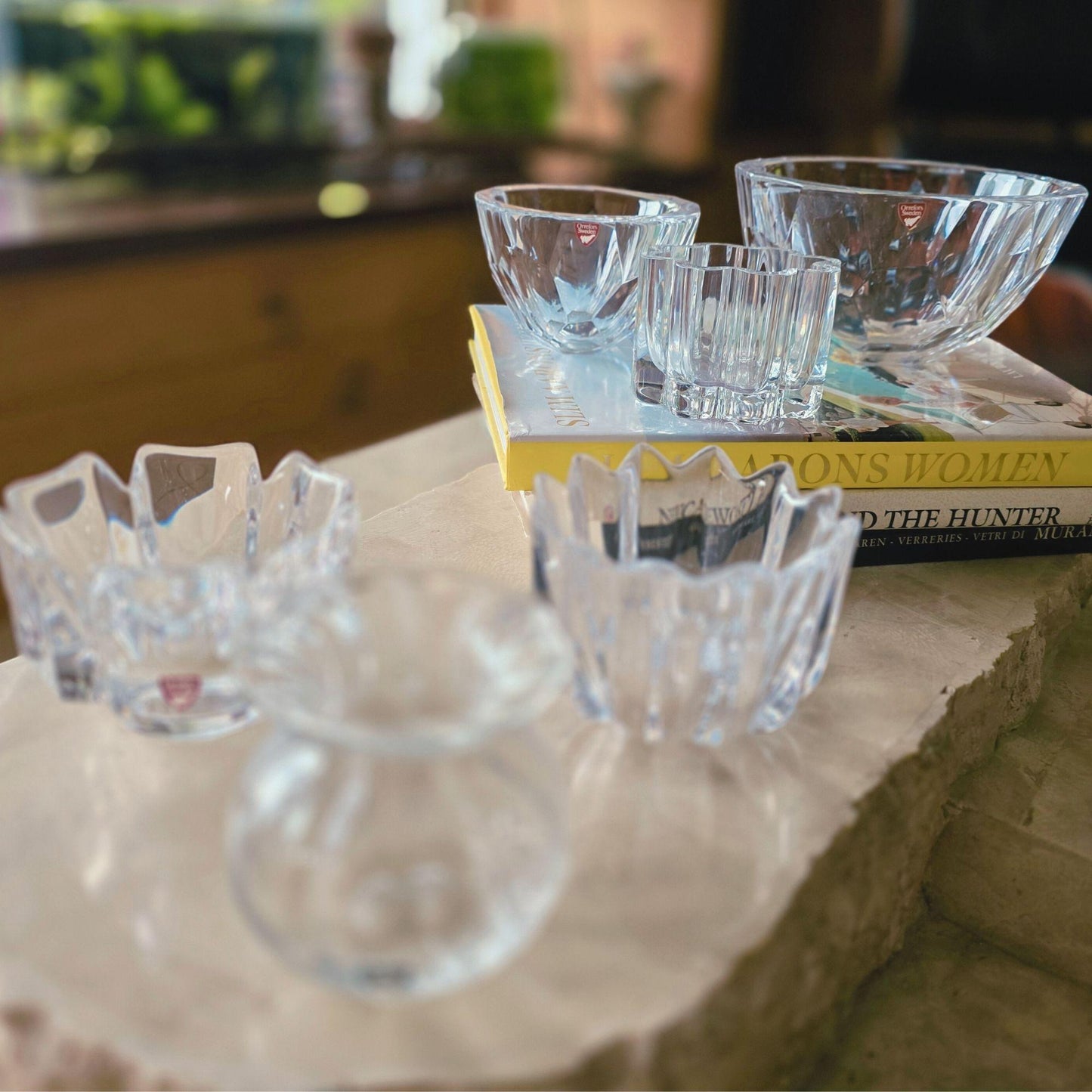 Vintage | Anenome Vase - | Orrefors Collection