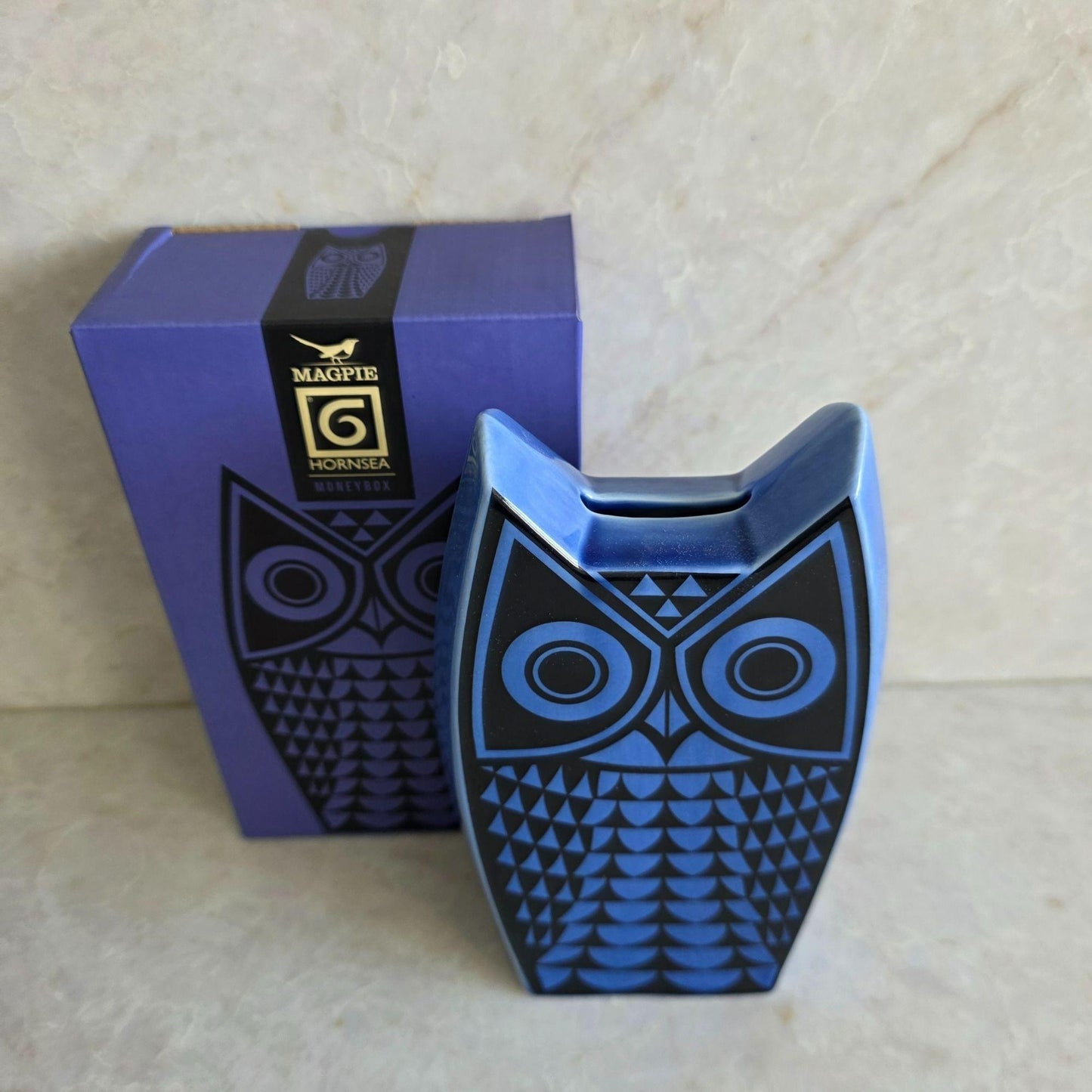 Hornsea - Moneybox - Owl - Purple Blue