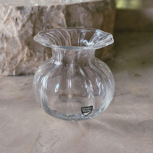 Vintage | Anenome Vase - | Orrefors Collection