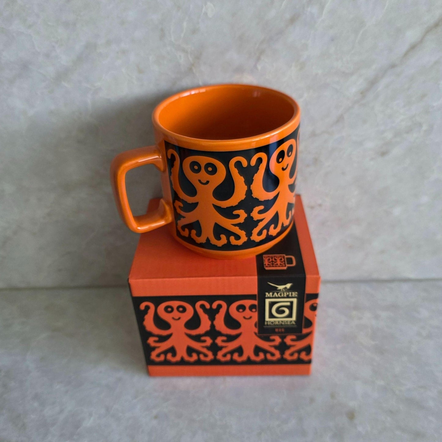 Hornsea - Mug - Octopus - Red