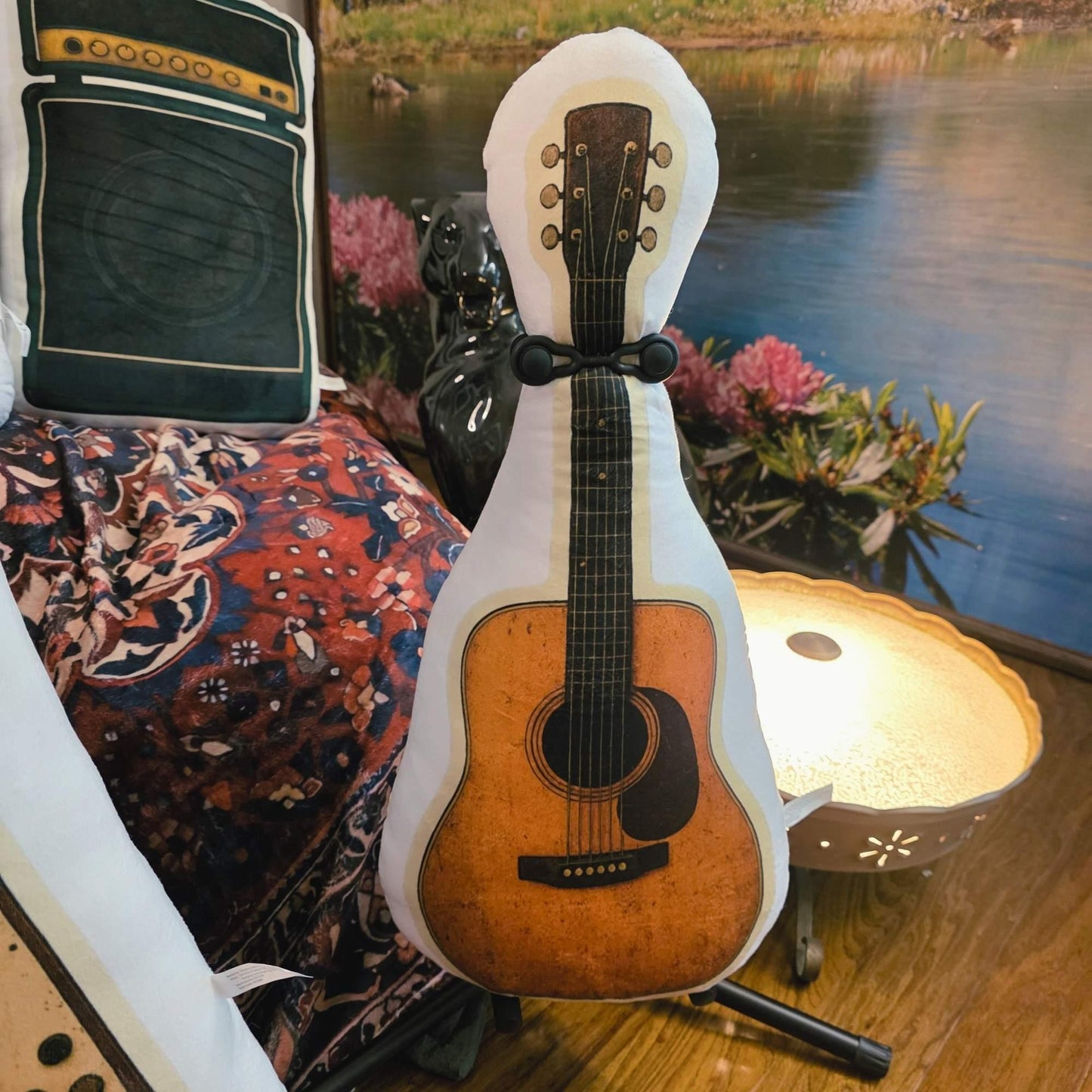 The Setlist Electric Guitar – Shaped Cushion – Acoustic- 60 cm – | FAWNE