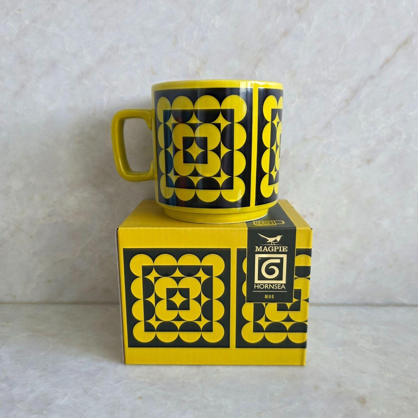 Hornsea - Mug - Squarcles - Chartreuse