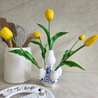 Stack Madness ✦ Build Your Own Vase ✦ Graceful Flower Top - FAWNE
