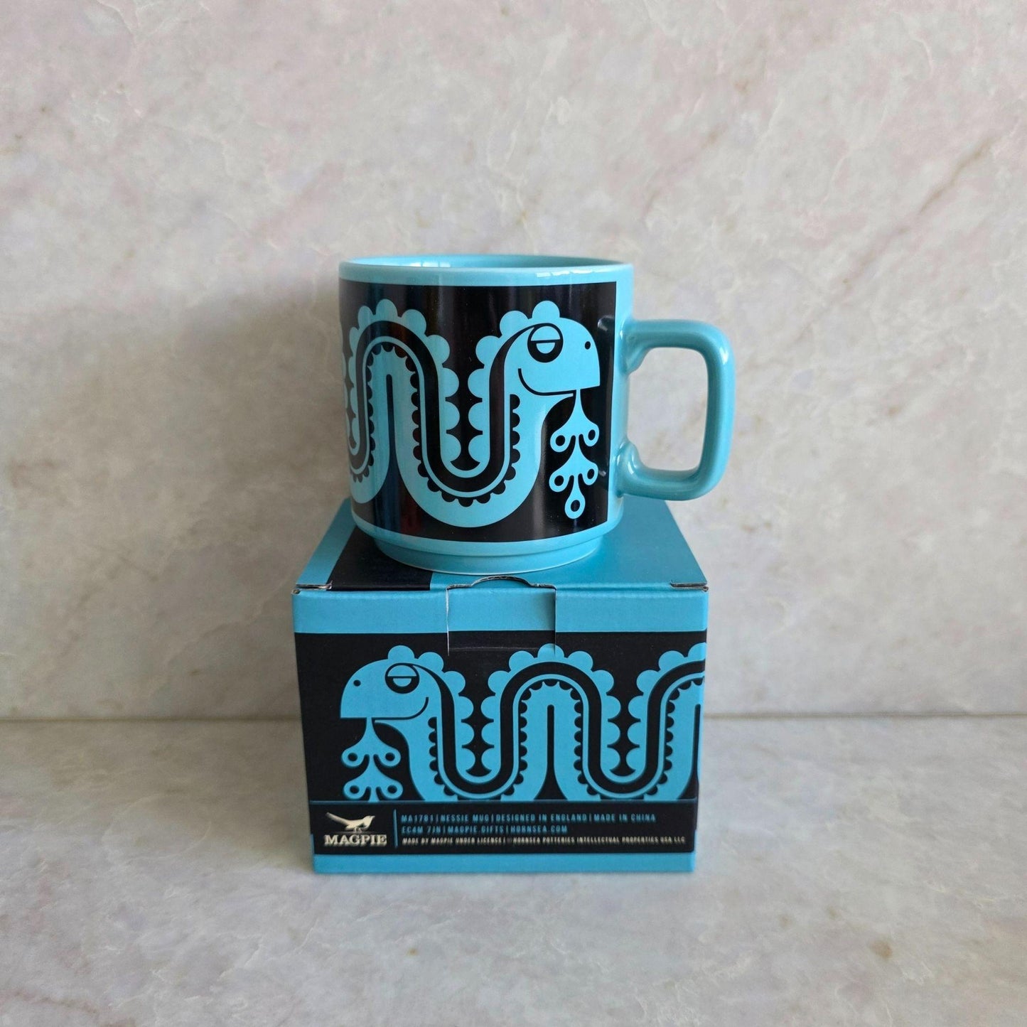 Hornsea - Mug - Nessie - Teal Blue