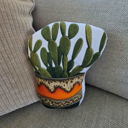 The Setlist – West German Cactus Planter – Shaped Cushion - 30 cm | FAWNE - FAWNE