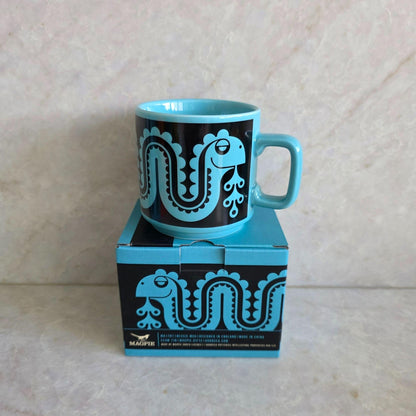 Hornsea - Mug - Nessie - Teal Blue - FAWNE