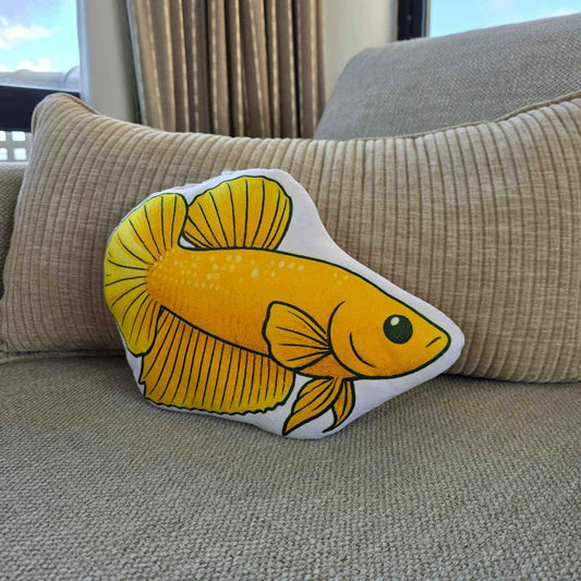 Aquascape Cushion - Golden Shortfin Betta 30cm