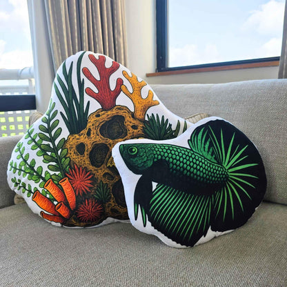 Bubble Reef - Aquascape Shaped Cushion - L 60 cm | FAWNE - FAWNE