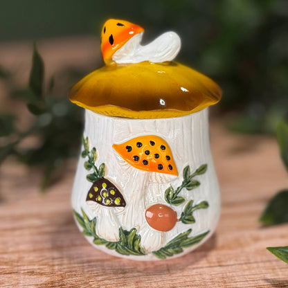 Merry Mushrooms | 70s Inspired | Resin Trinket Box