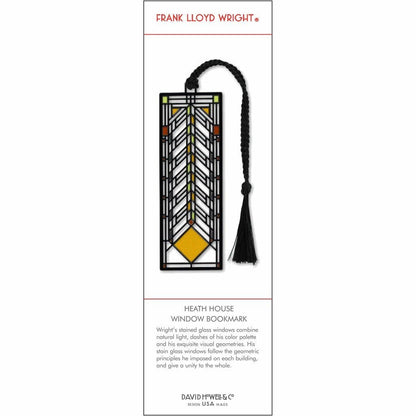 Frank Lloyd Wright | Heath House | Metal Bookmark