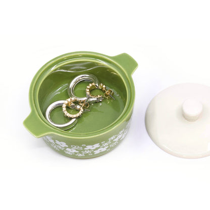 Spring Blossom | Pyrex Inspired | Ceramic Trinket Box