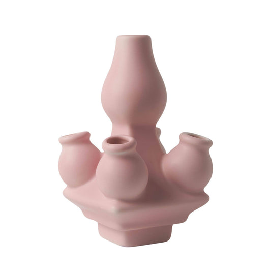 Stack Madness ✦ Build Your Own Vase ✦ Matte Pink Top