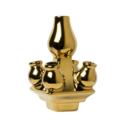 Stack Madness ✦ Build Your Own Vase ✦ Gold Top - FAWNE